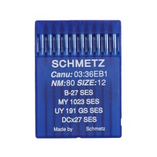 Schmetz B27SES 80/12 Light Ball Point Industrial Overlock